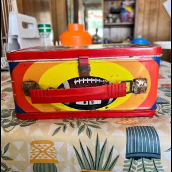 Vintage 1976 Nfc/Afc NFL Lunchbox/Thermos Set - Picture 2 of 8